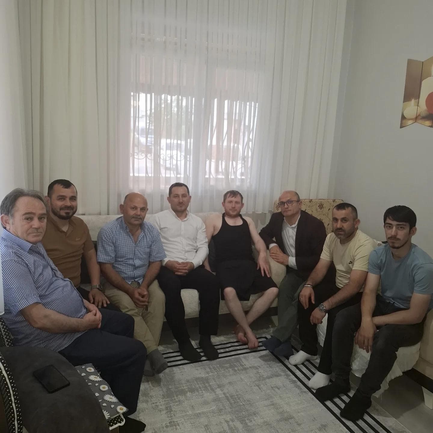 Yönetim Kurulu Üyemiz Kadem Gökçe`ye Geçmiş Olsun Ziyareti