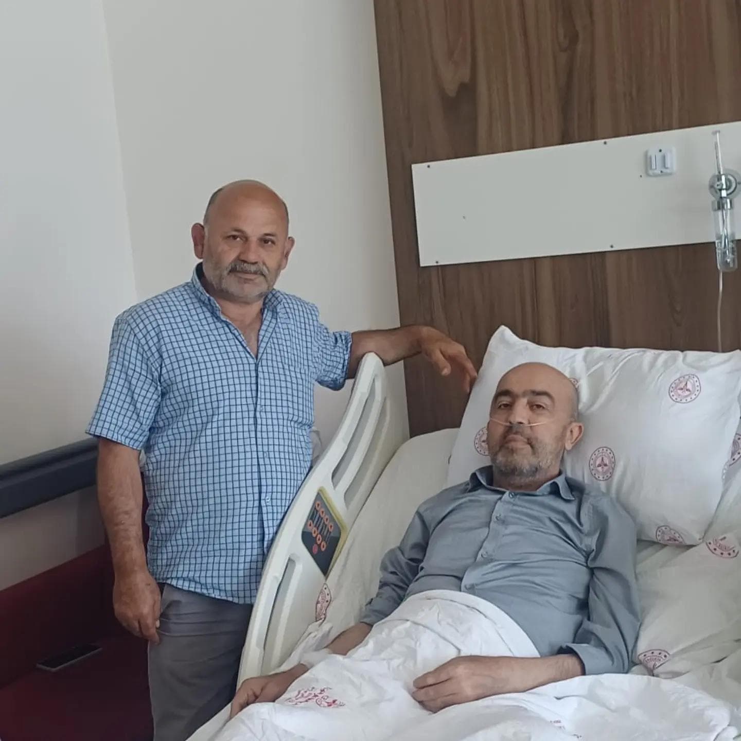 Üyemiz İbrahim Arslan'a Geçmiş Olsun Ziyareti