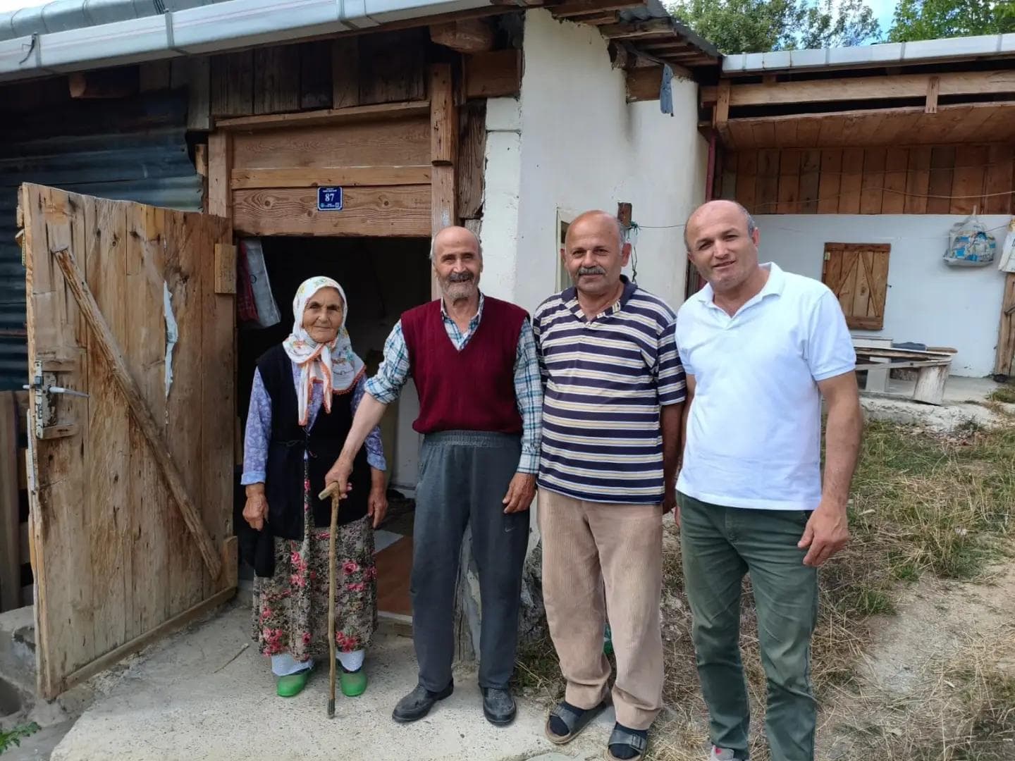 Köylümüz Şerif Karayel'i Ziyaret Ettik