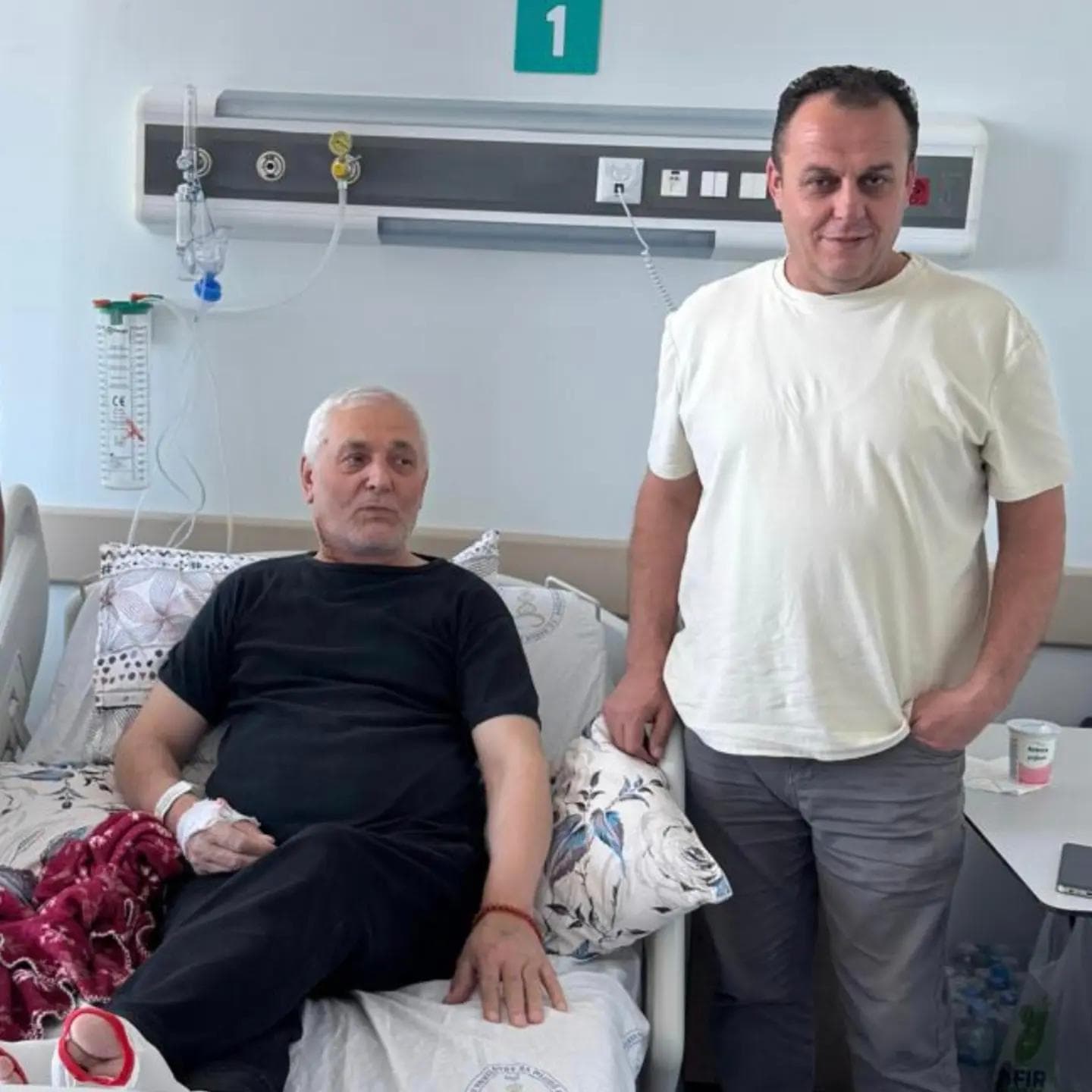 Üyemiz Arif Yurtseven'e Geçmiş Olsun Ziyareti
